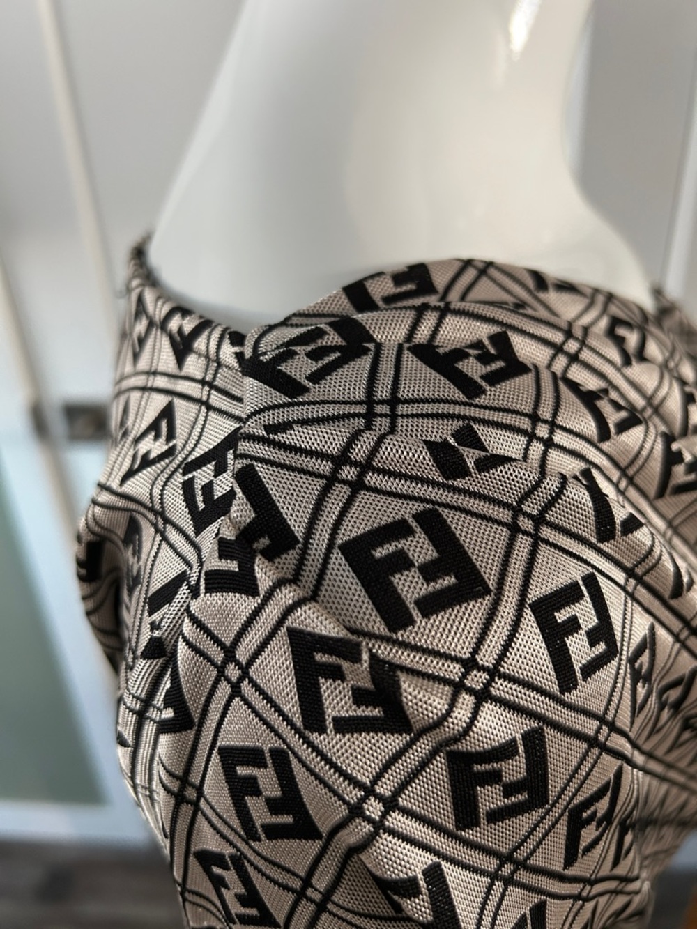 Bodycon Dress XS-S Ruched Stretch Logo Print - Picture 10 of 12